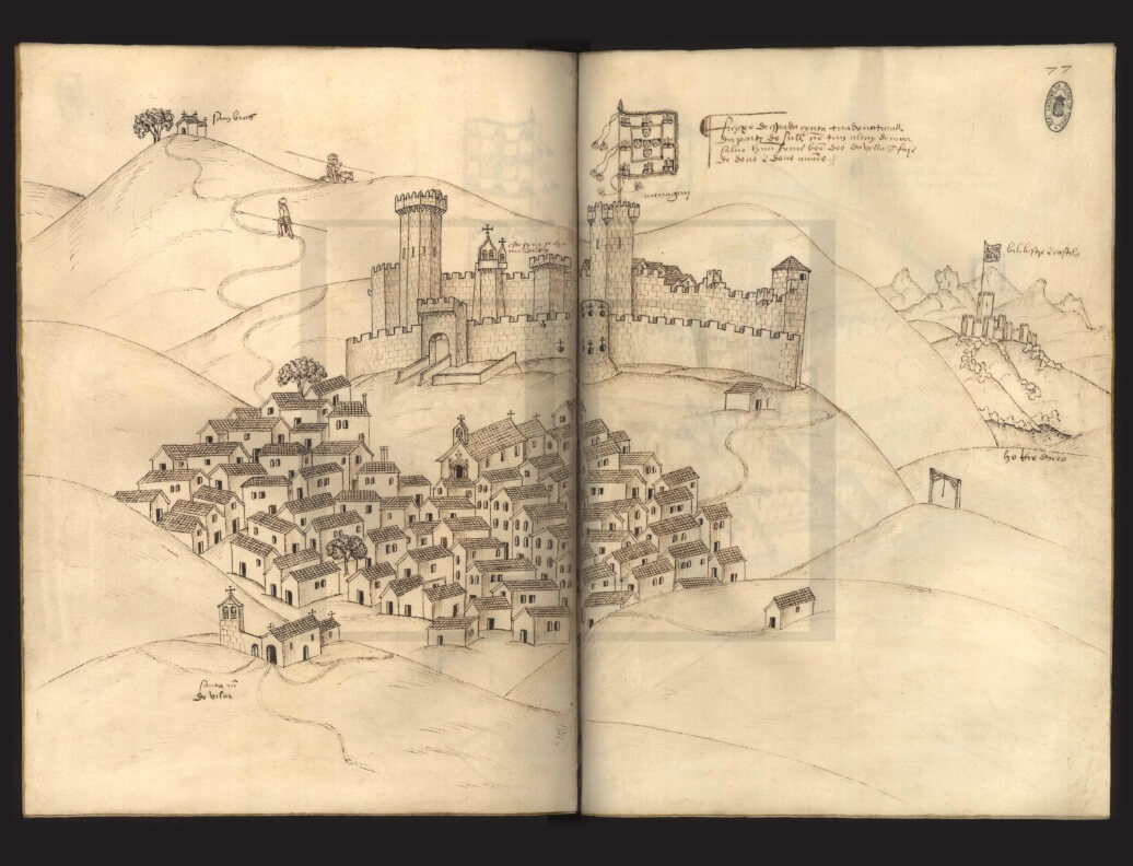 O Freixo representado por Duarte de Armas, 1510